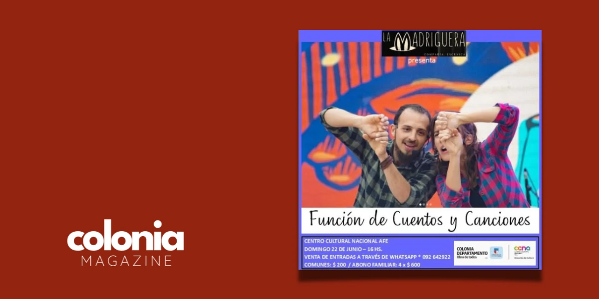 Afiche de La Madriguera presenta Cuentos y Canciones