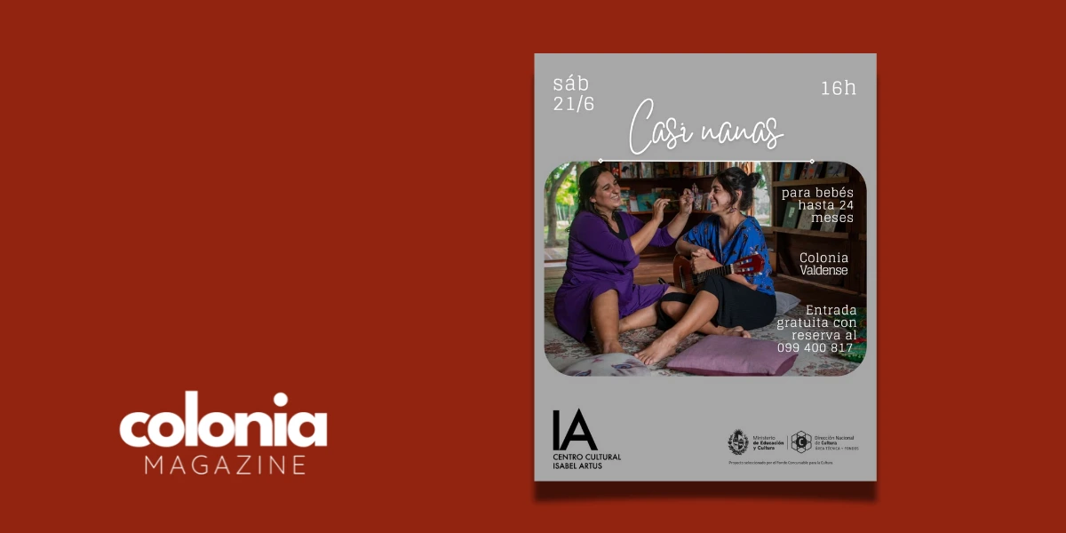 Actividad musical gratuita para bebés en Colonia Valdense