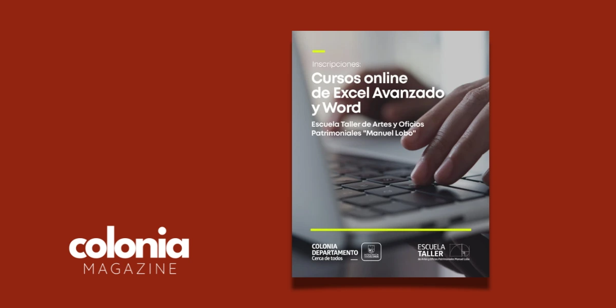 Cursos online gratuitos de Excel Avanzado y Word en la Escuela Taller de Colonia