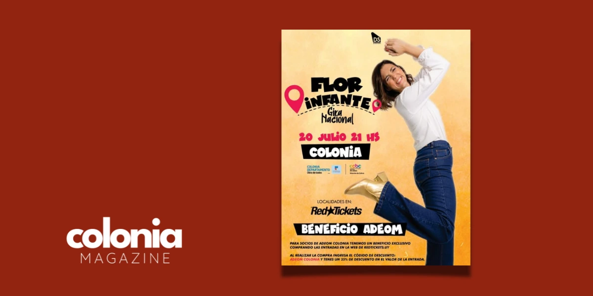 Flor Infante Gira Nacional en Colonia