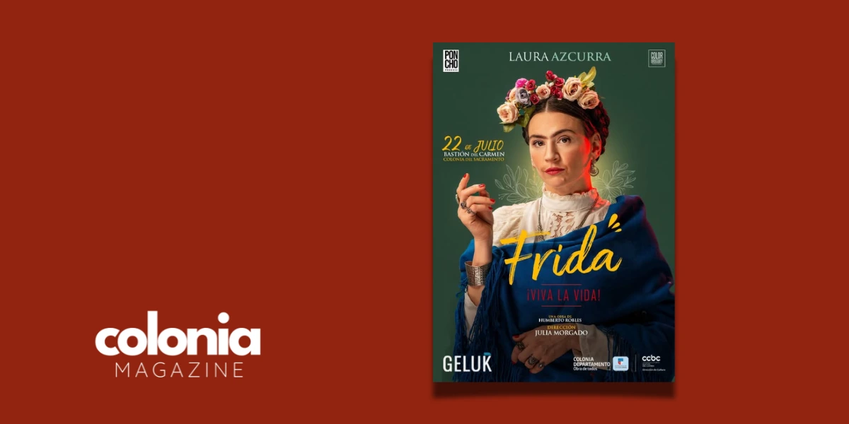 Laura Azcurra como Frida Kahlo en Colonia