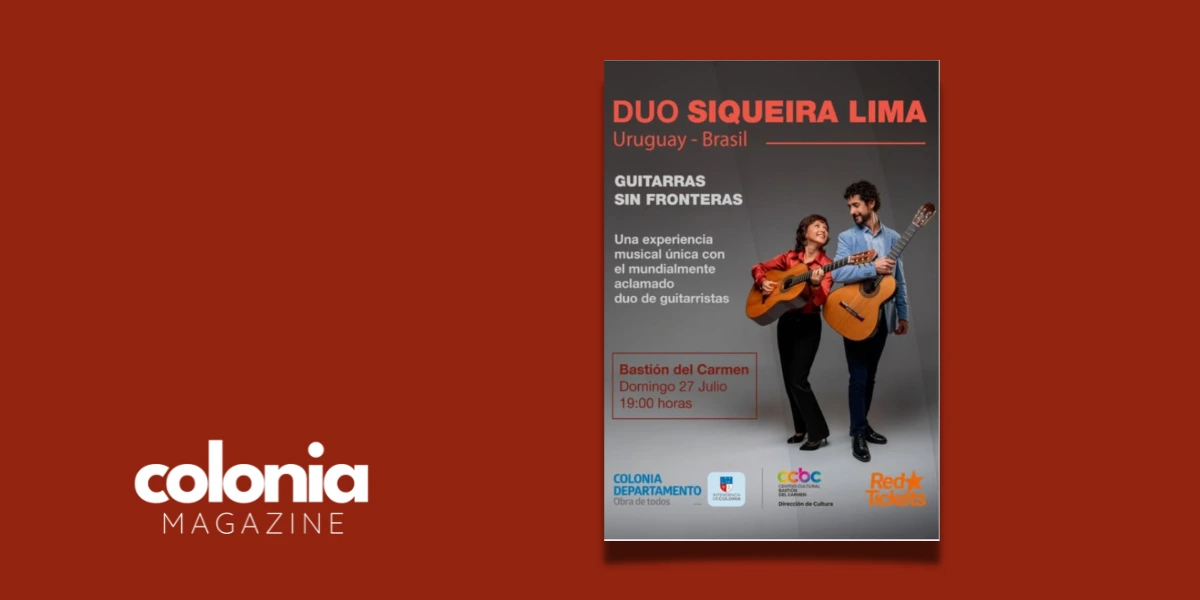 Dúo Siqueira Lima en Colonia, Centro Cultural Bastión del Carmen