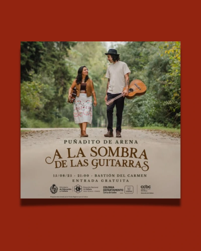 Puñadito de Arena presenta A la Sombra de las Guitarras en el Bastión del Carmen