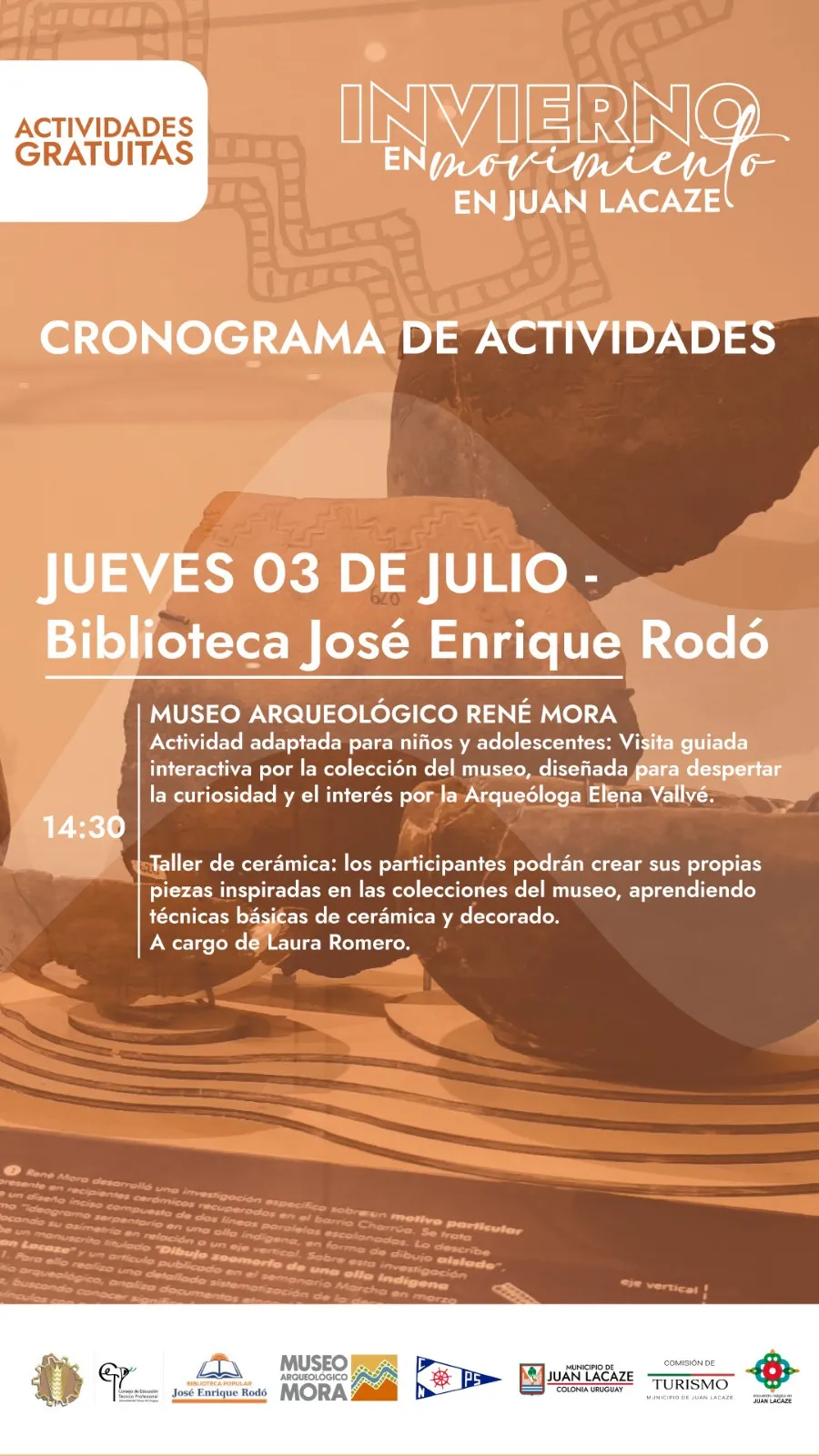 Cronograma jueves 3 de julio