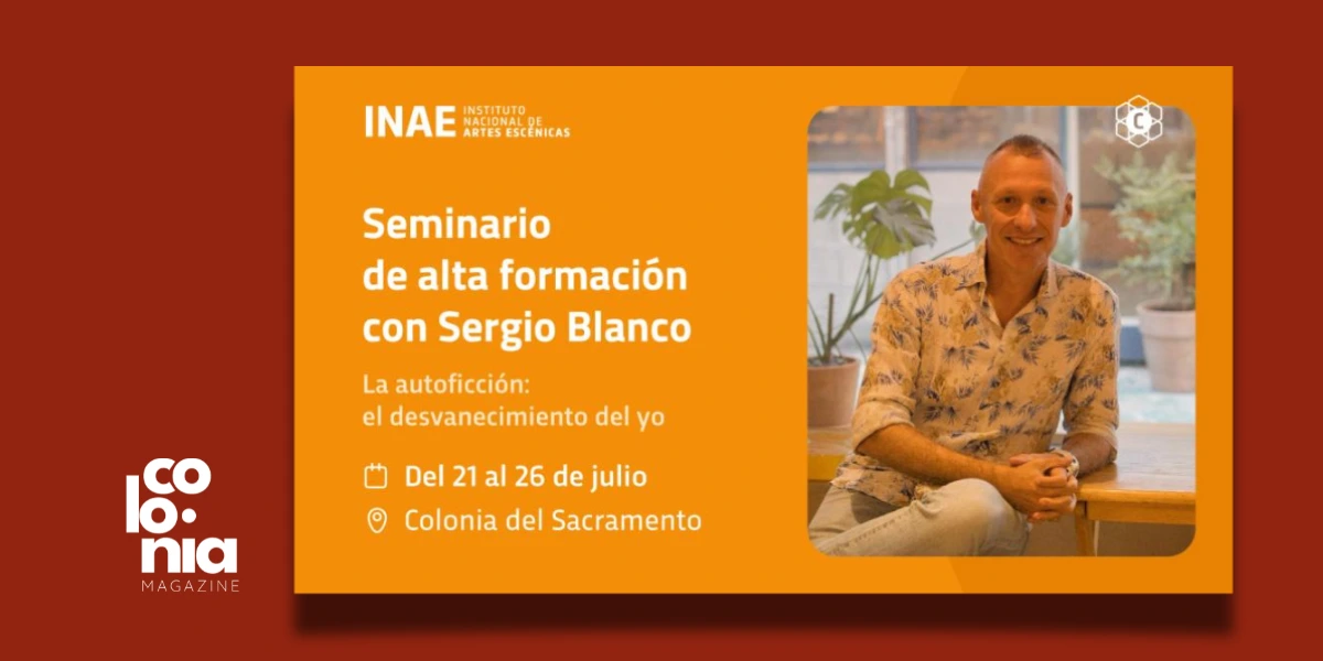 Seminario con Sergio Blanco en Colonia del Sacramento